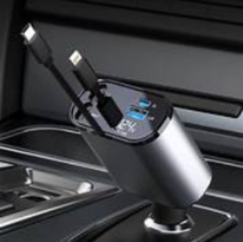 Caricatore da auto allungabile per cellulari